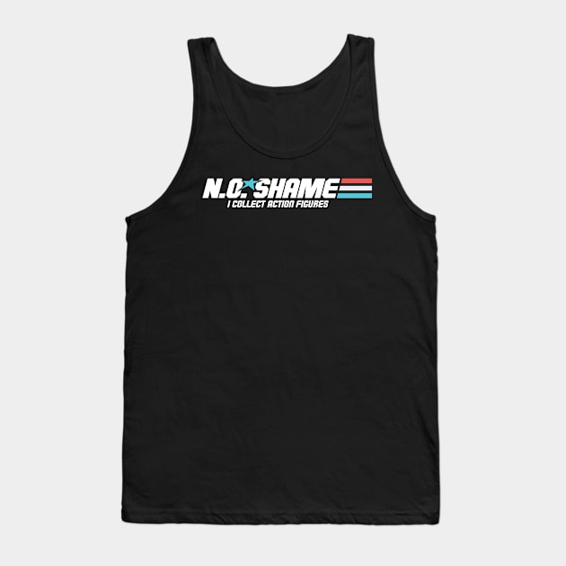 No Shame I Collect Action Figures Tank Top by pixelcat